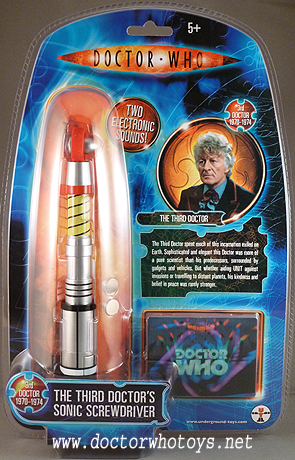 Third Doctor Sonic Screwdriver unveiled at US SDCC 2010
